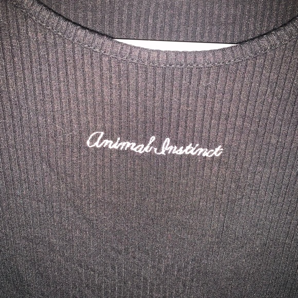 3/$40 “Animal Instinct” Crop Top - Picture 3 of 3